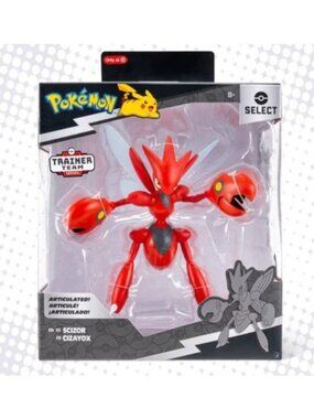 Pokémon Select 6" Articulated Figure Scizor Action Figure - Pokémon x Target
